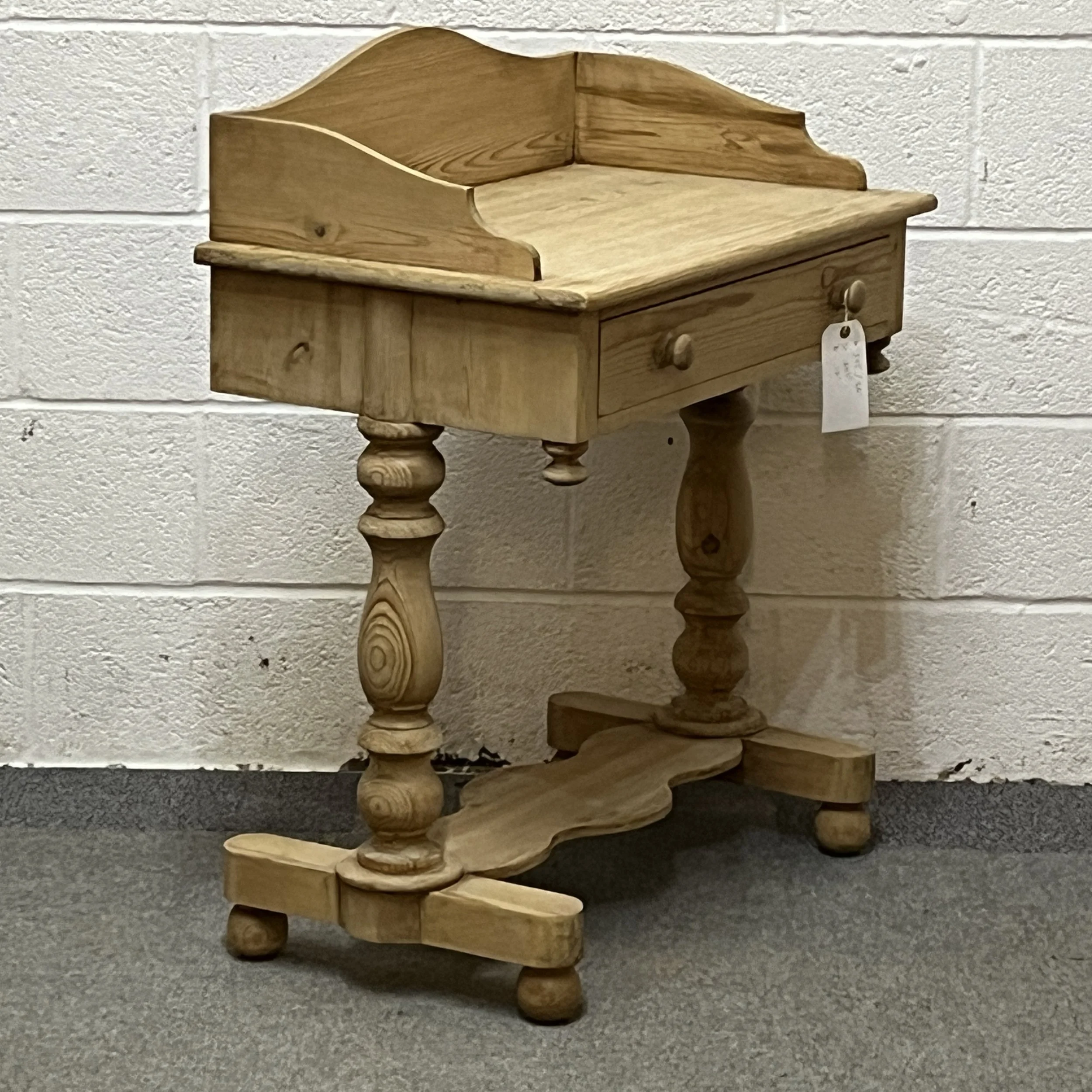 Small Antique Pine Dressing/Writing Table