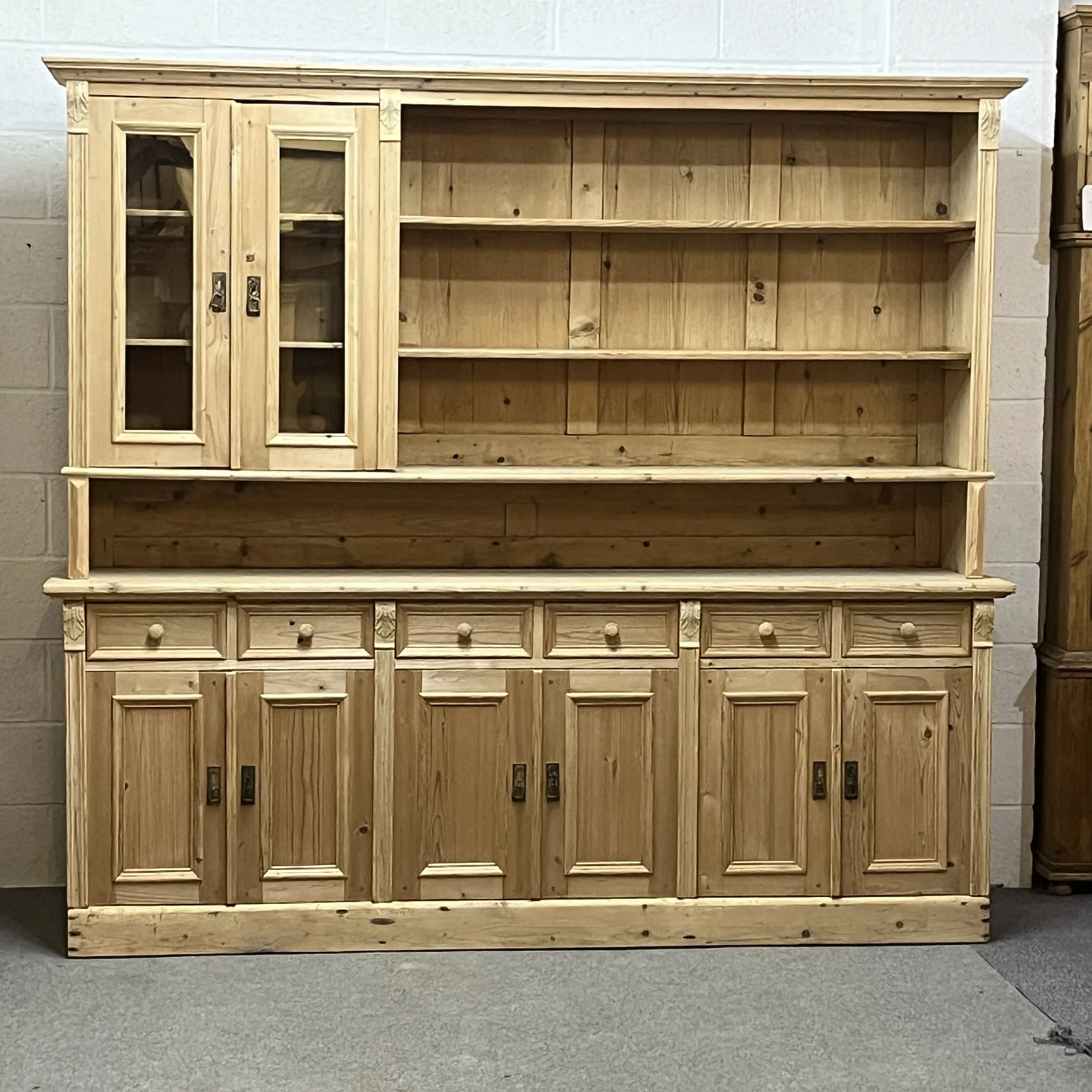 Extremely Large Reclaimed Pine Dresser