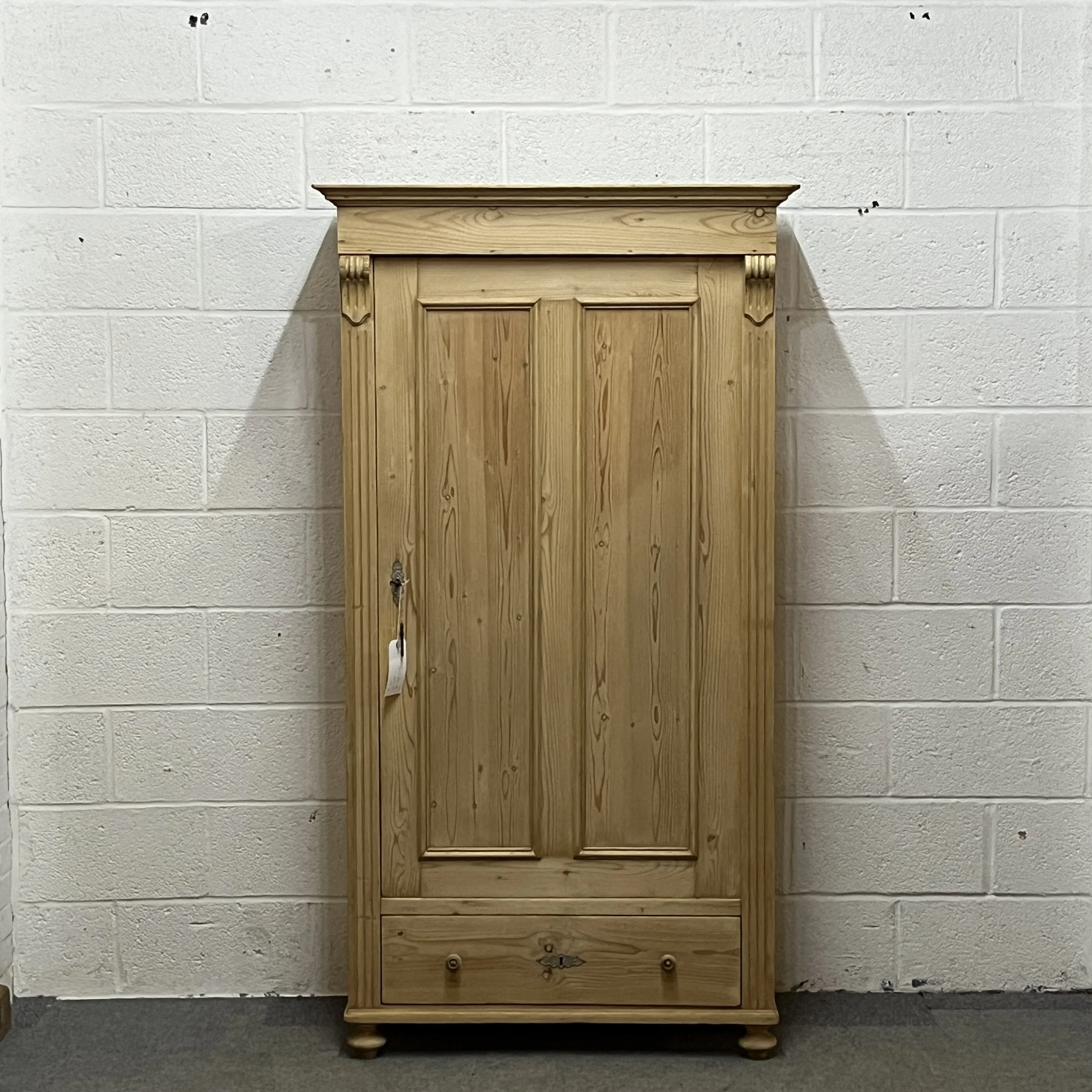 Tall Slim Antique Pine Children’s Wardrobe (Copy)