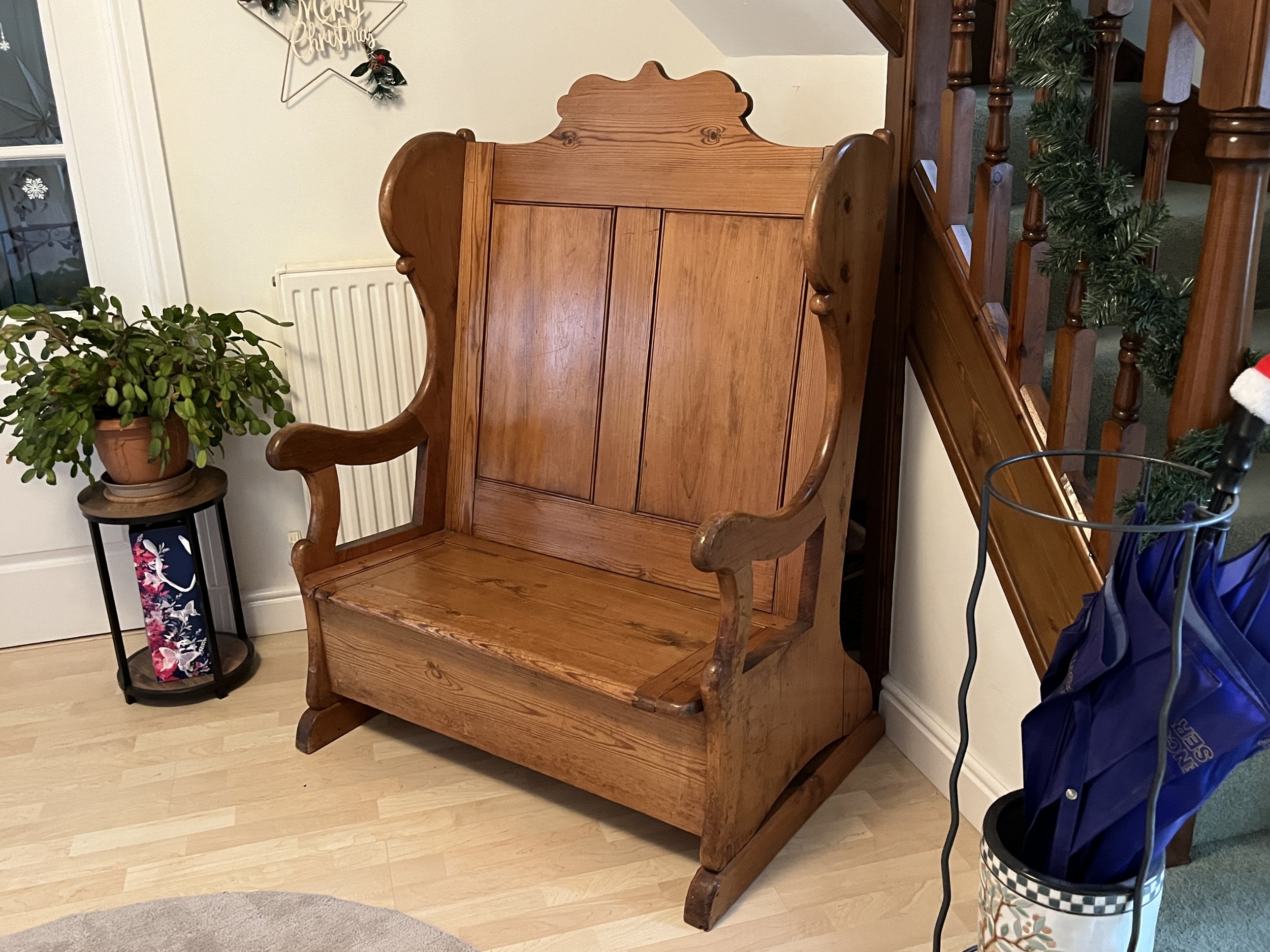 Old English Monks Bench