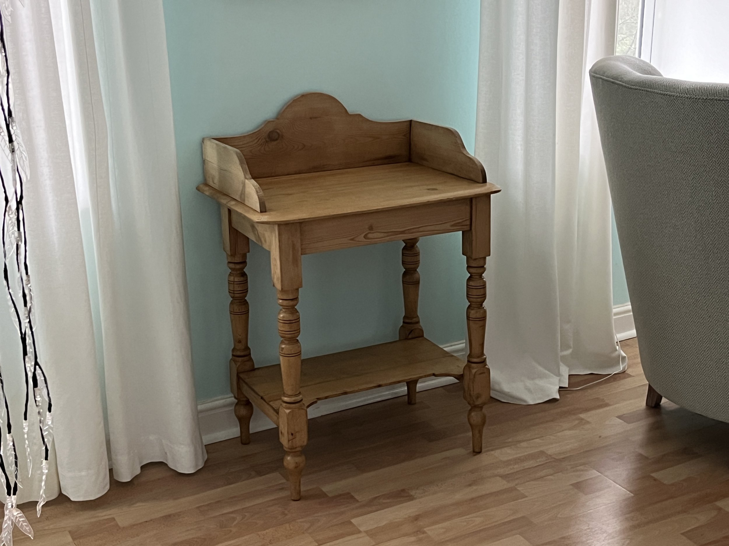 Old pine washstand