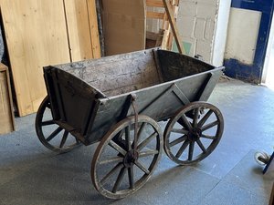 Old dog cart