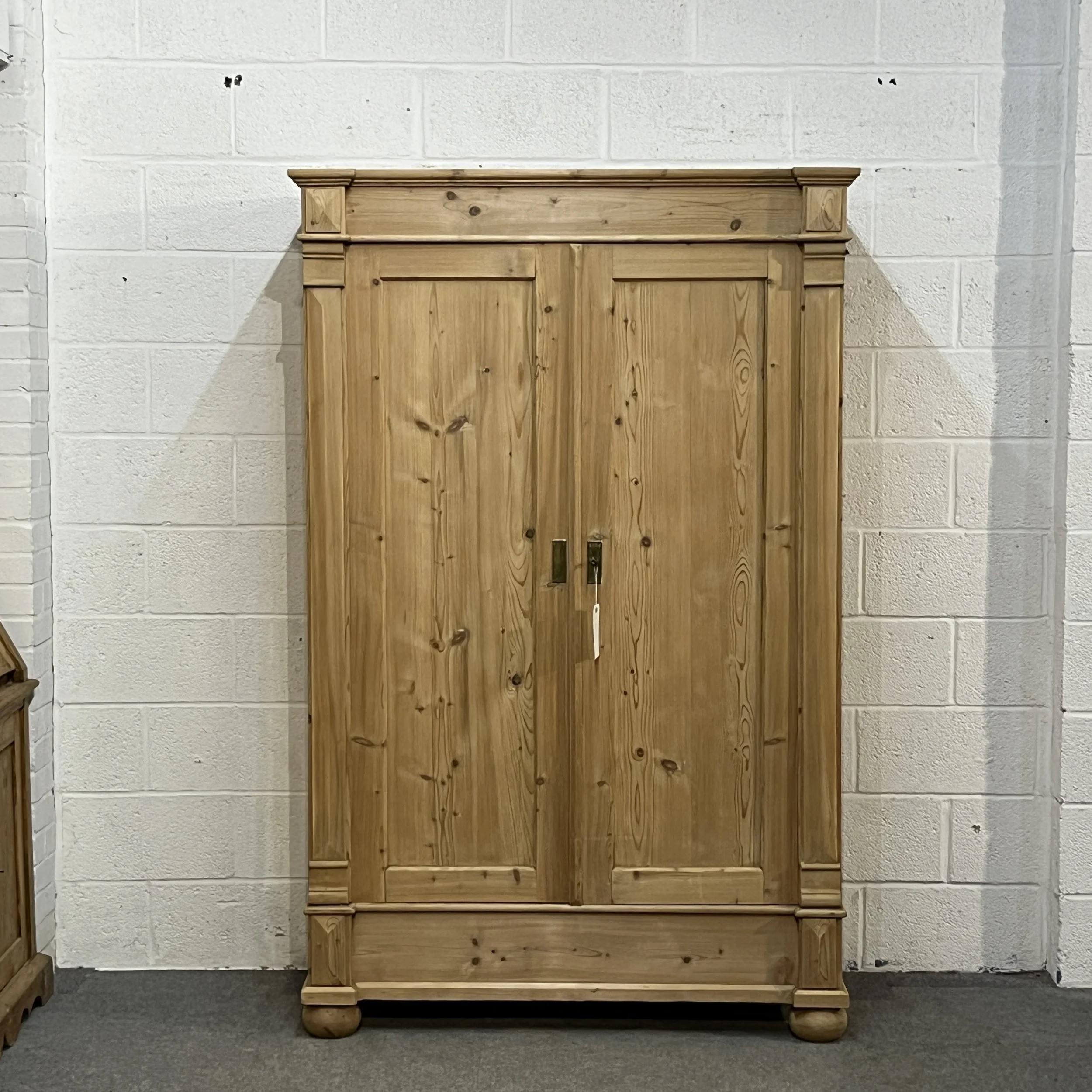 Tall Fairly Slim 1920’s Pine Wardrobe