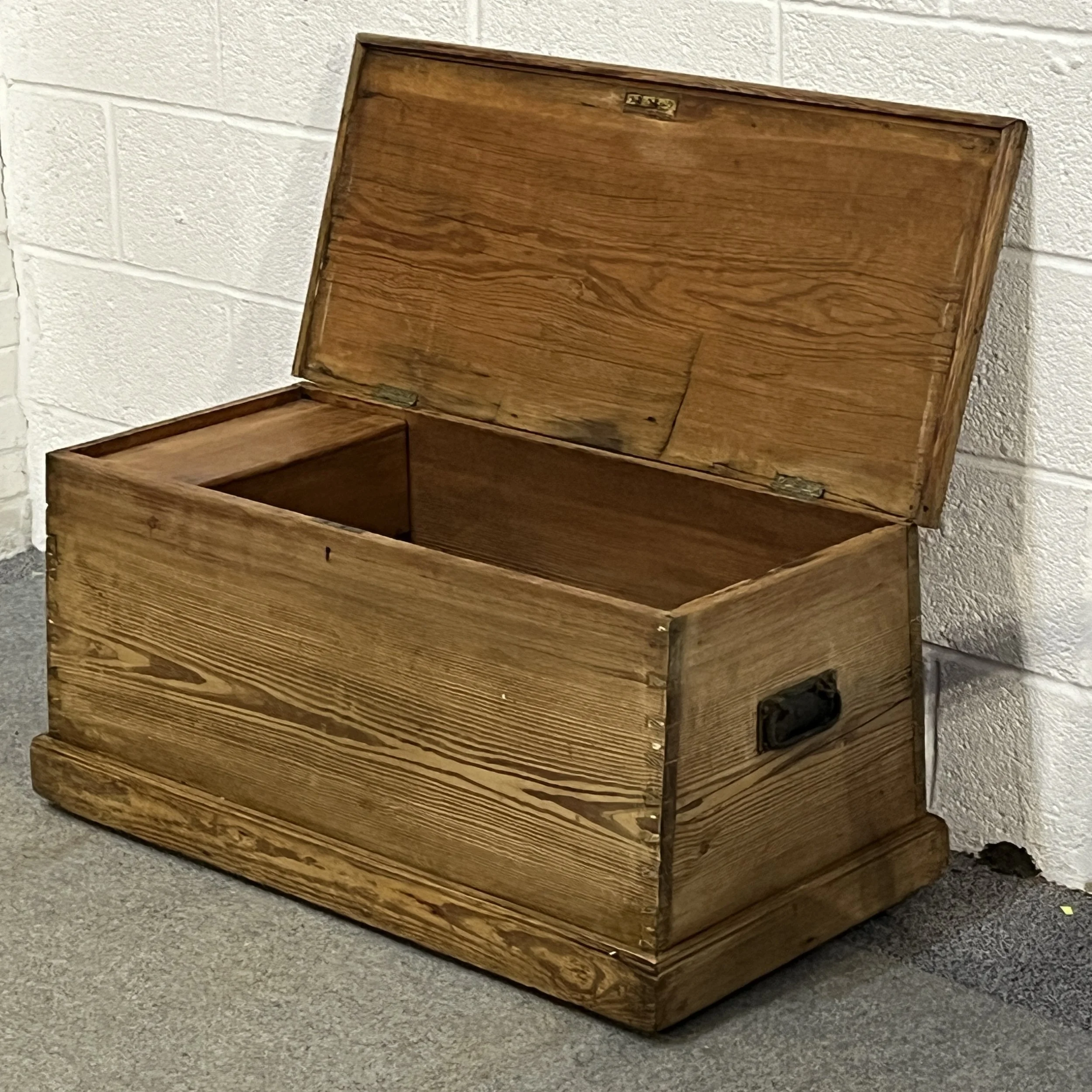 Very Old Pine Seaman’s Chest