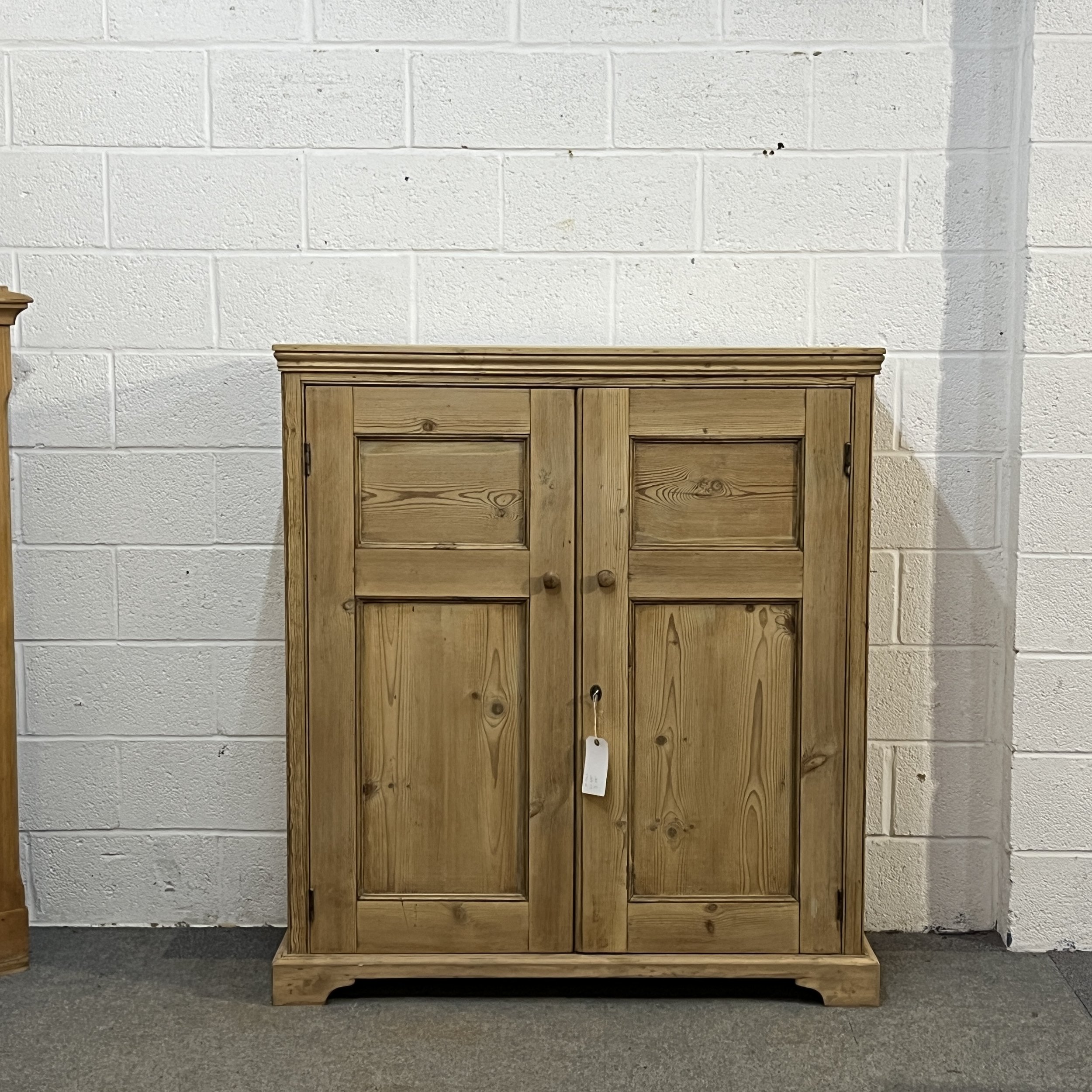 Victorian Pine School Cupboard