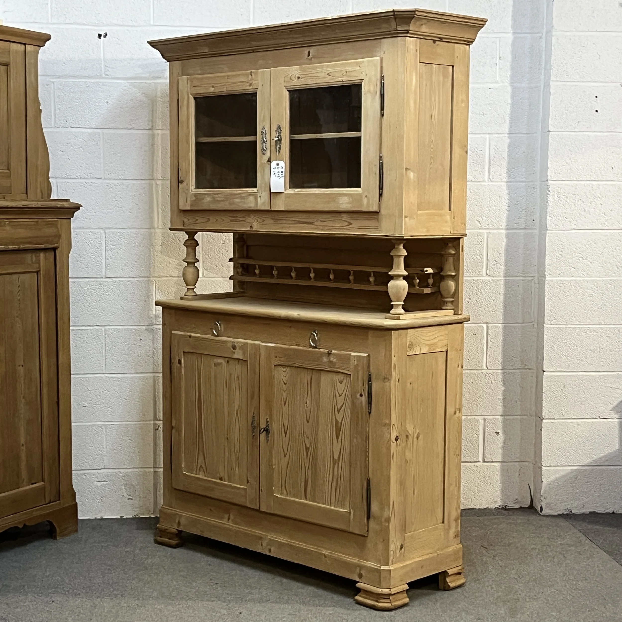 French pine dresser N3653H viewed from the front right
