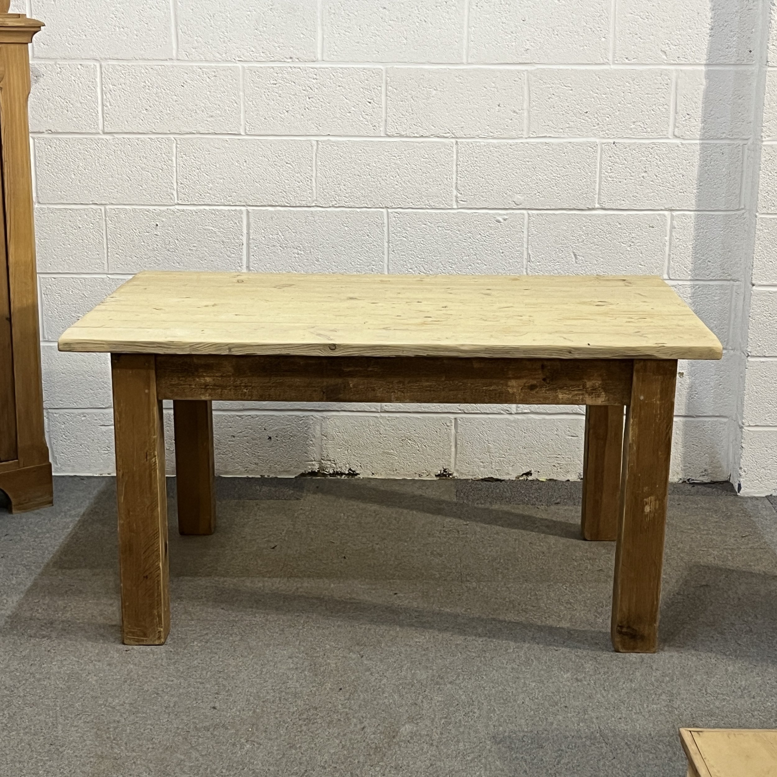 5ft Pine Table Made From Old Rustic Scaffold Boards
