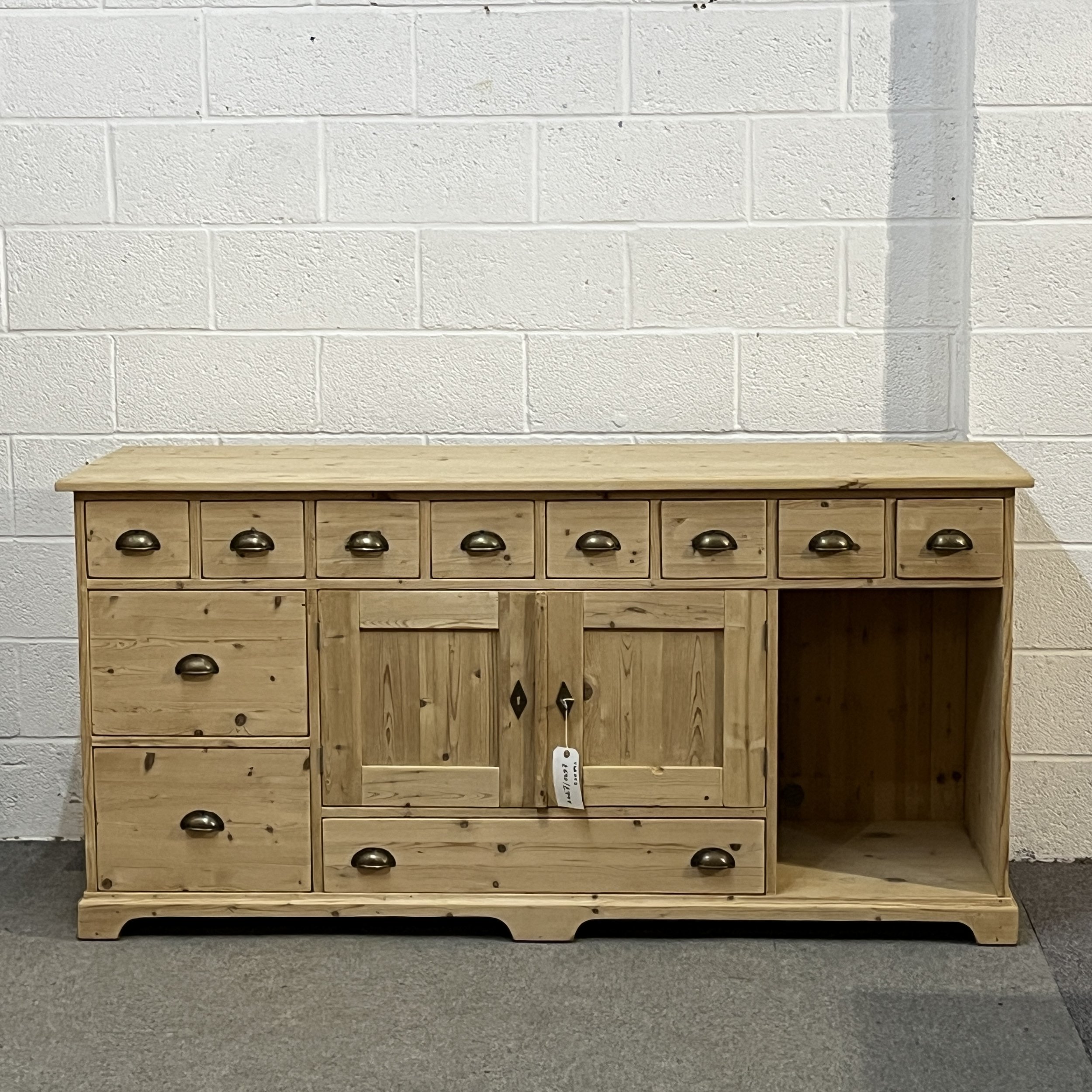 6ft Wide Pine Sideboard With A Variety Of Drawers (J4605B) (Copy)