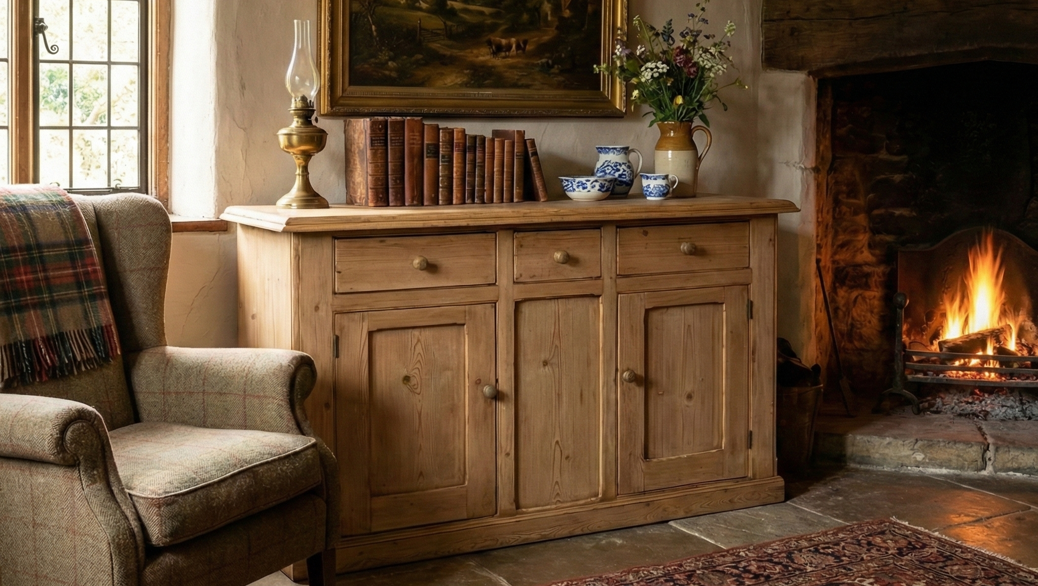 Pine cupboard for sale