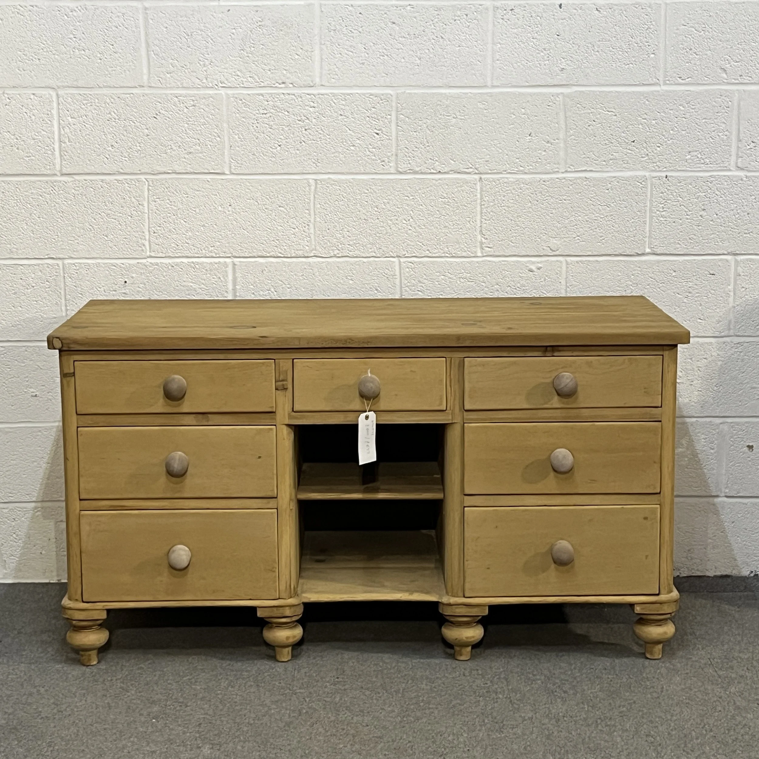 Large Victorian Pine Sideboard With Drawers (Copy)