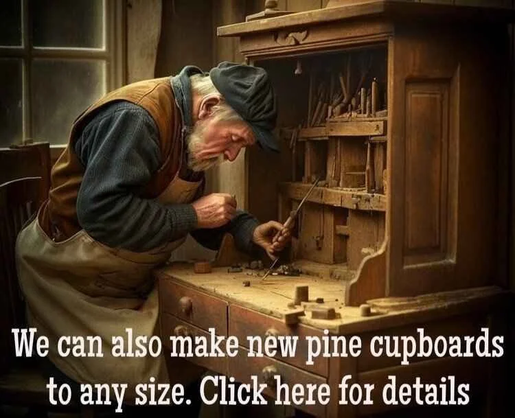 Made to measure pine cupboards