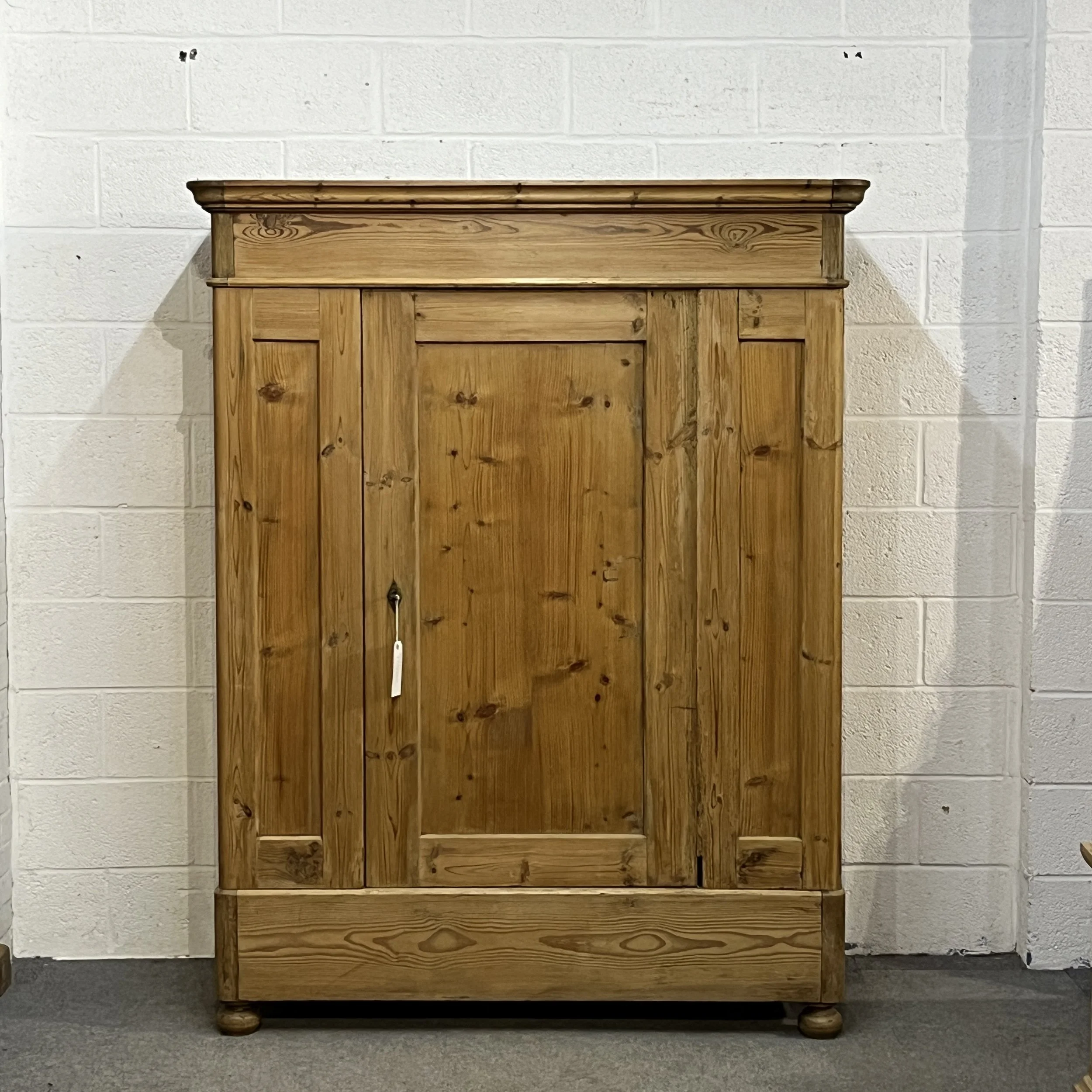 Late 19th Century Antique Pine Wardrobe (Dismantles)