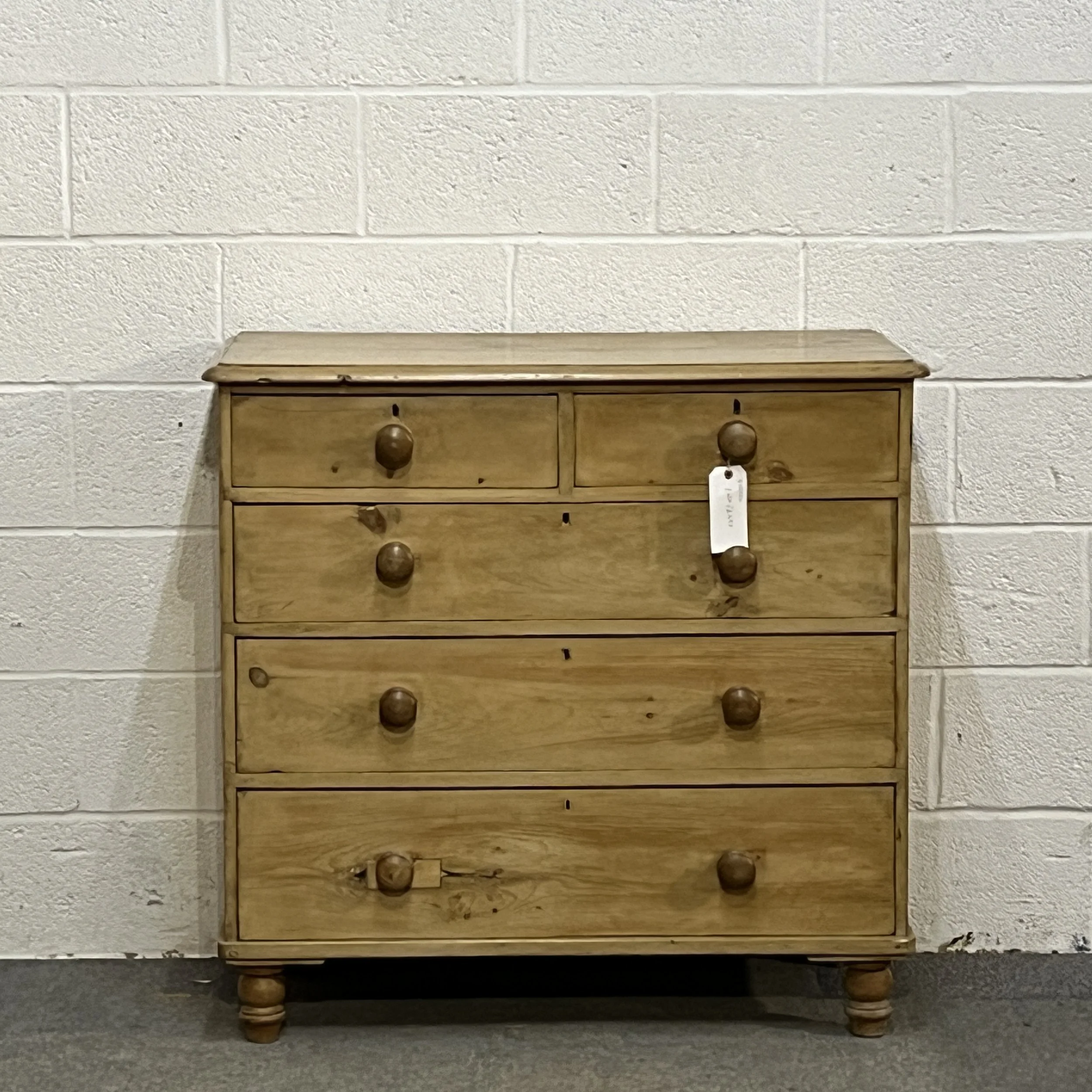 Victorian Pine Chest Of Drawers