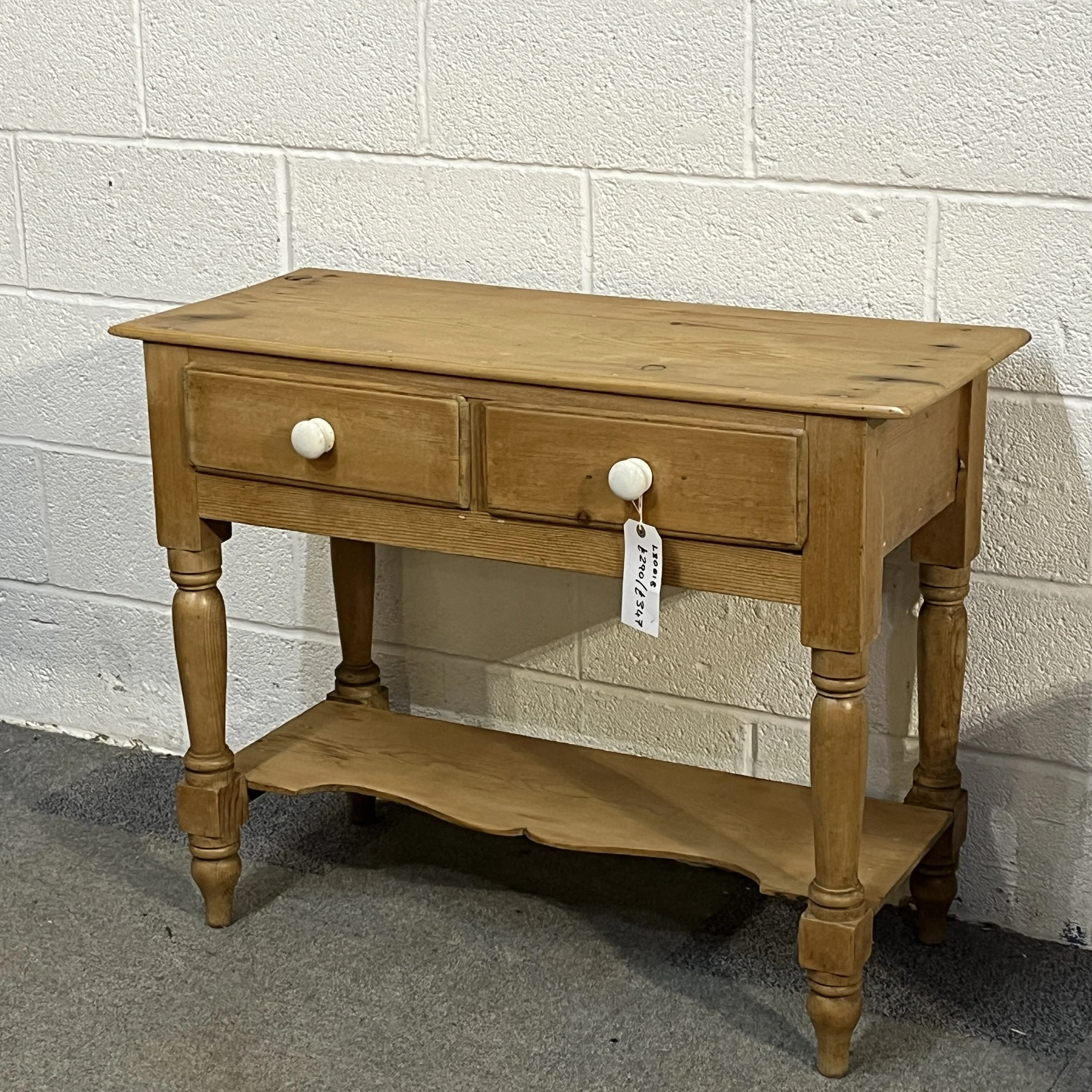 Pine Side Table / Dressing Table