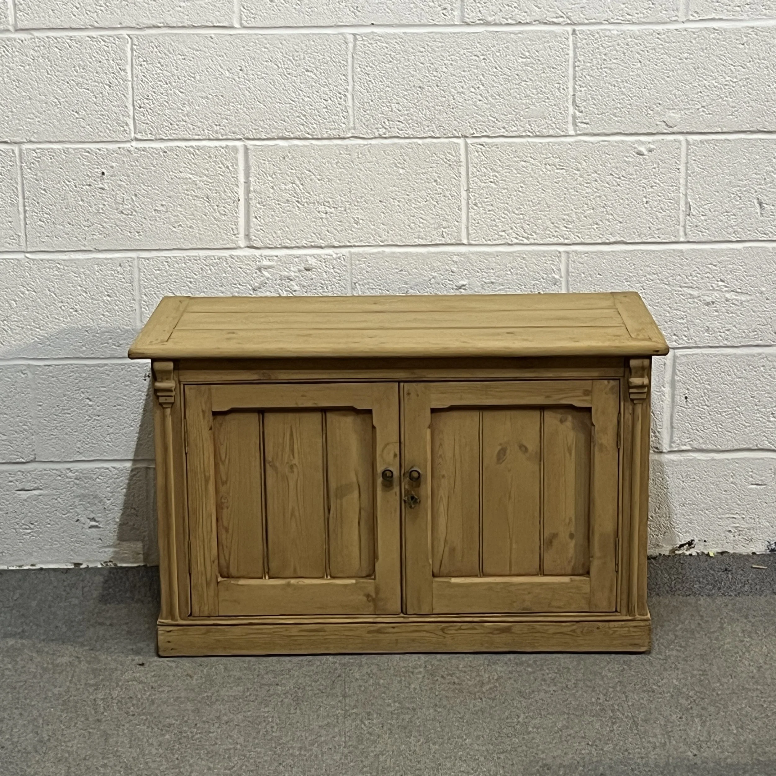 Old English Pine Shoe Cupboard