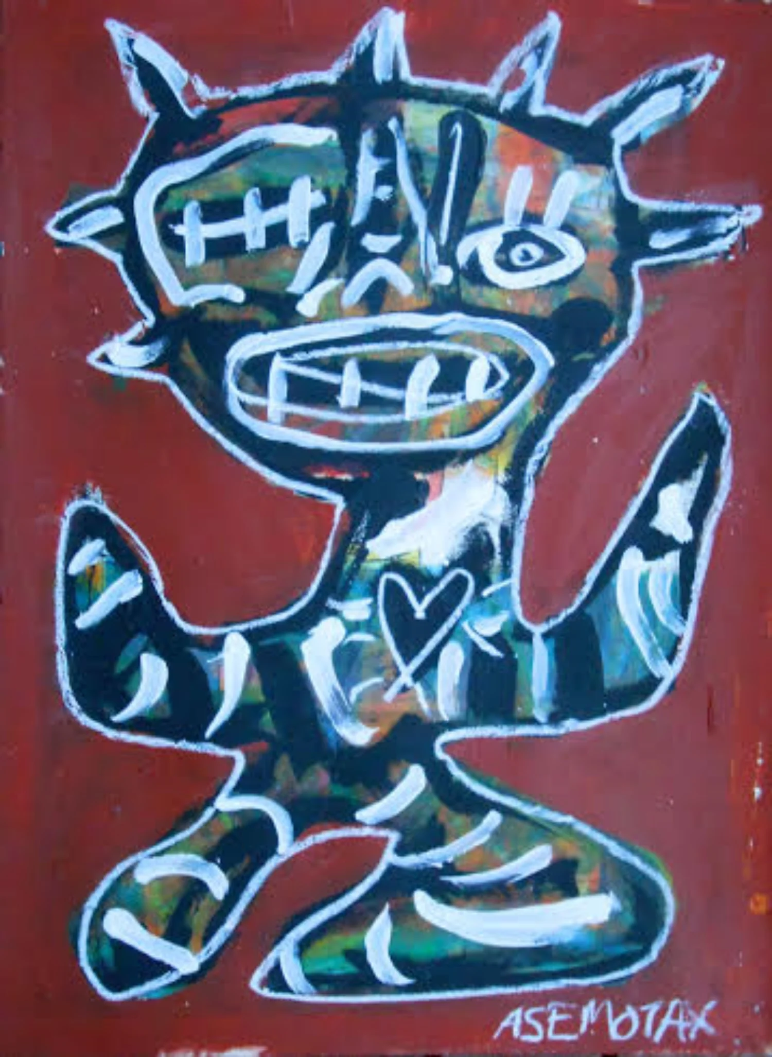 Mixed media // 76 x 56.5 cm // 29.92 x 22.24 in // price on request