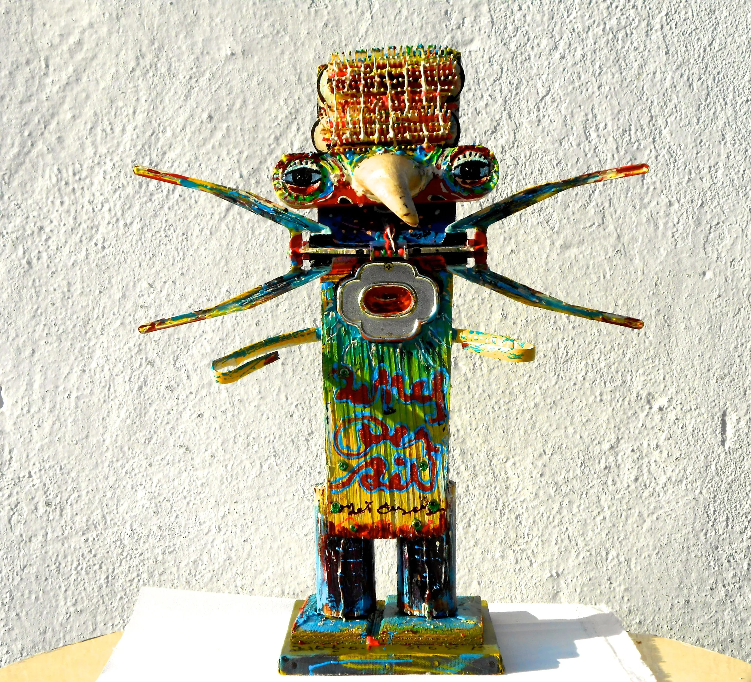   Acylic on recycled&nbsp;  material&nbsp;  &nbsp;//&nbsp;price on request  