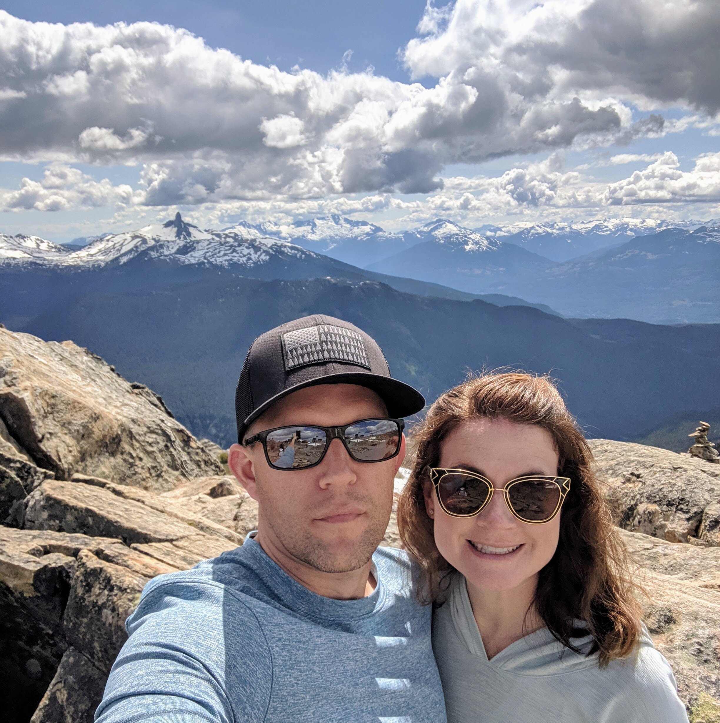 Randi Green, DMD, LVIF (pictured right) and husband in Whistler, British Columbia for their 10-year wedding anniversary trip.