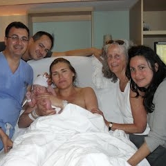 Lucas' birth at NYU hospital in Manhattan