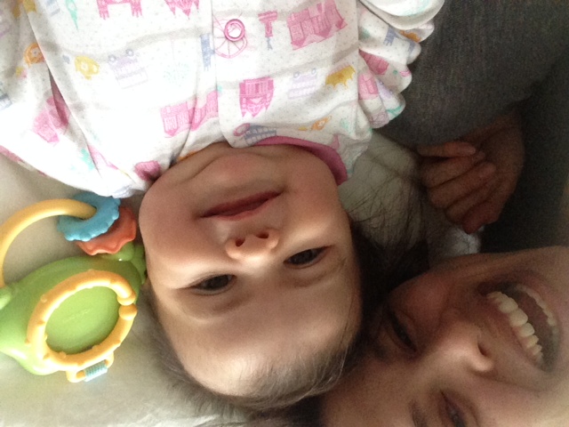 Jaci with baby Madison born at Beth Israel in Manhattan