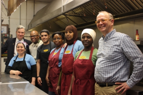Senator Whitehouse and the whole PGP kitchen crew.