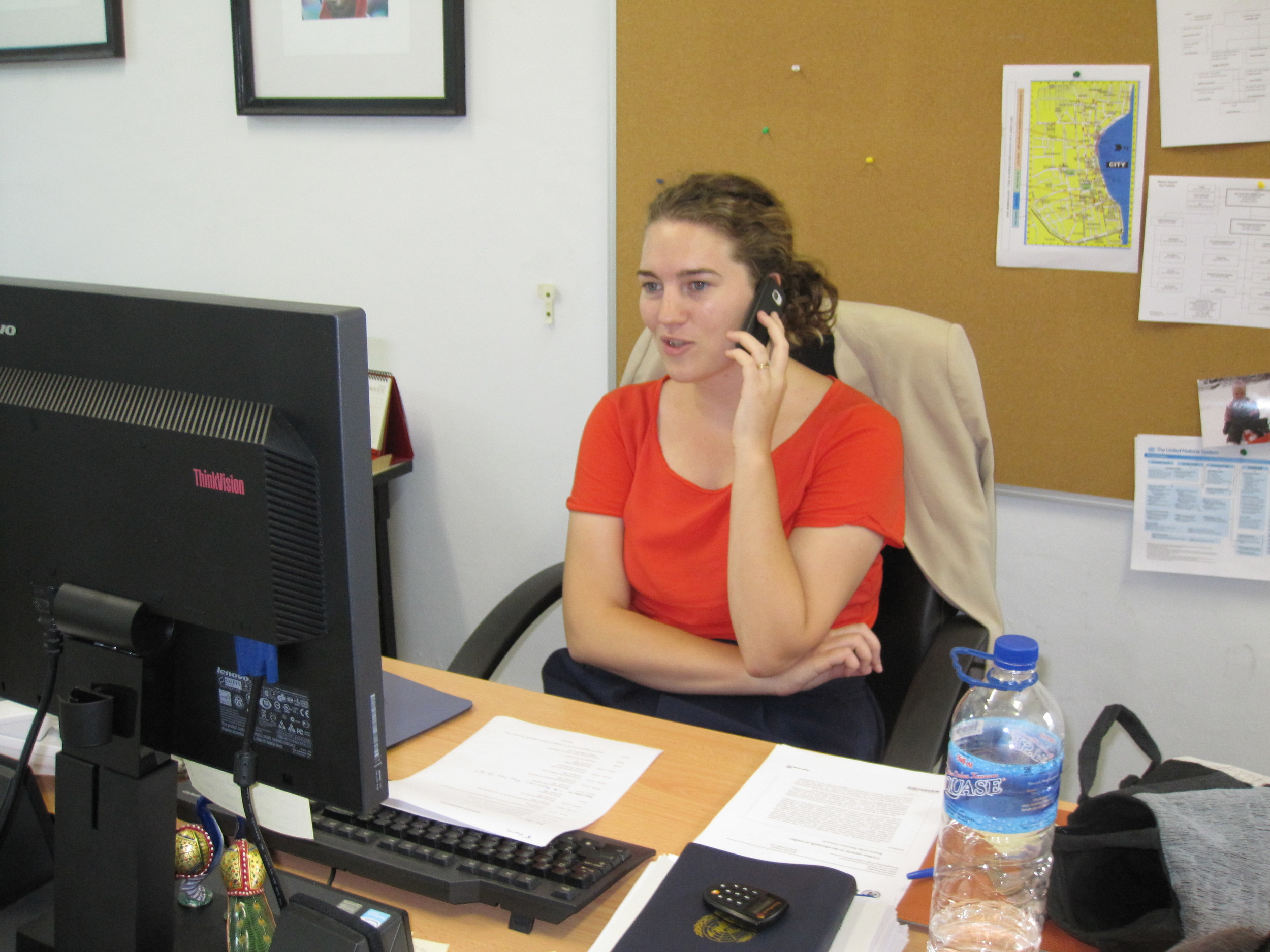 Amanda Weyler - Public Information and Reporting Officer in the UN Office for Coordination of Humanitarian Affairs, Juba South Sudan