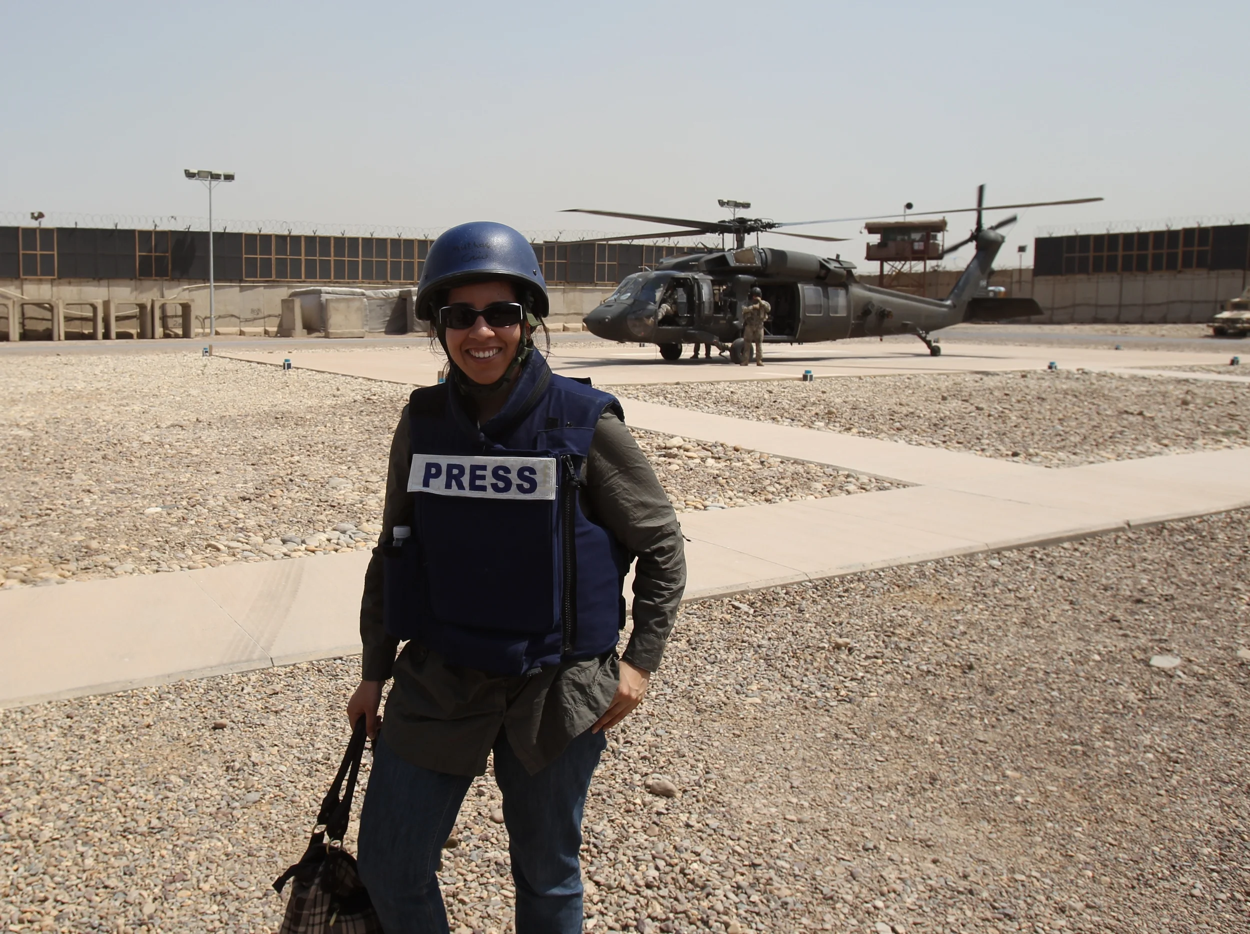 "If you want to go and report from a conflict zone, it is essential that you go on a hostile-environment course. "