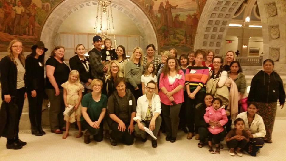 USNC UN Women Chapter touring the Utah State Capitol