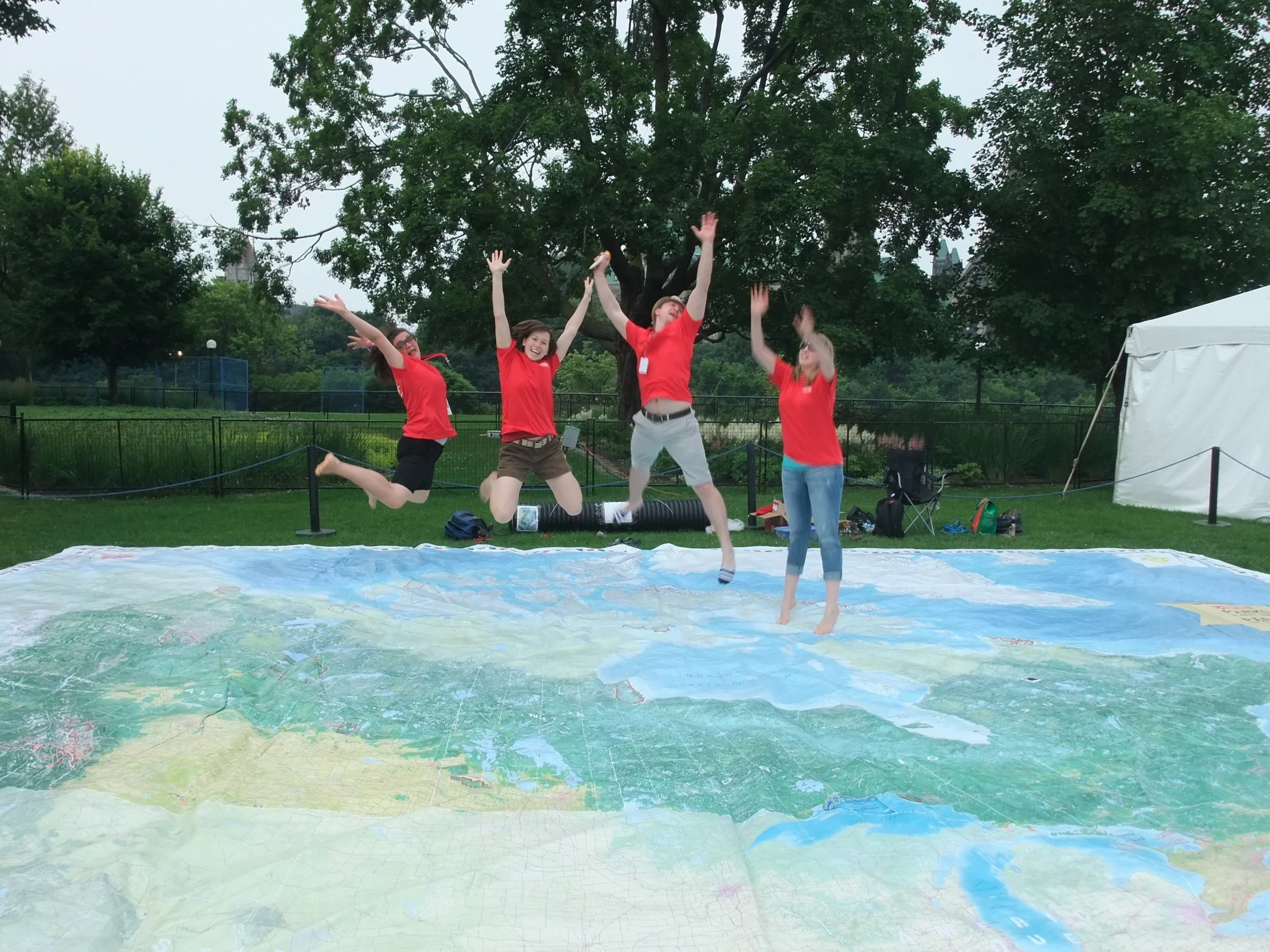 At a Canadian Geographic event