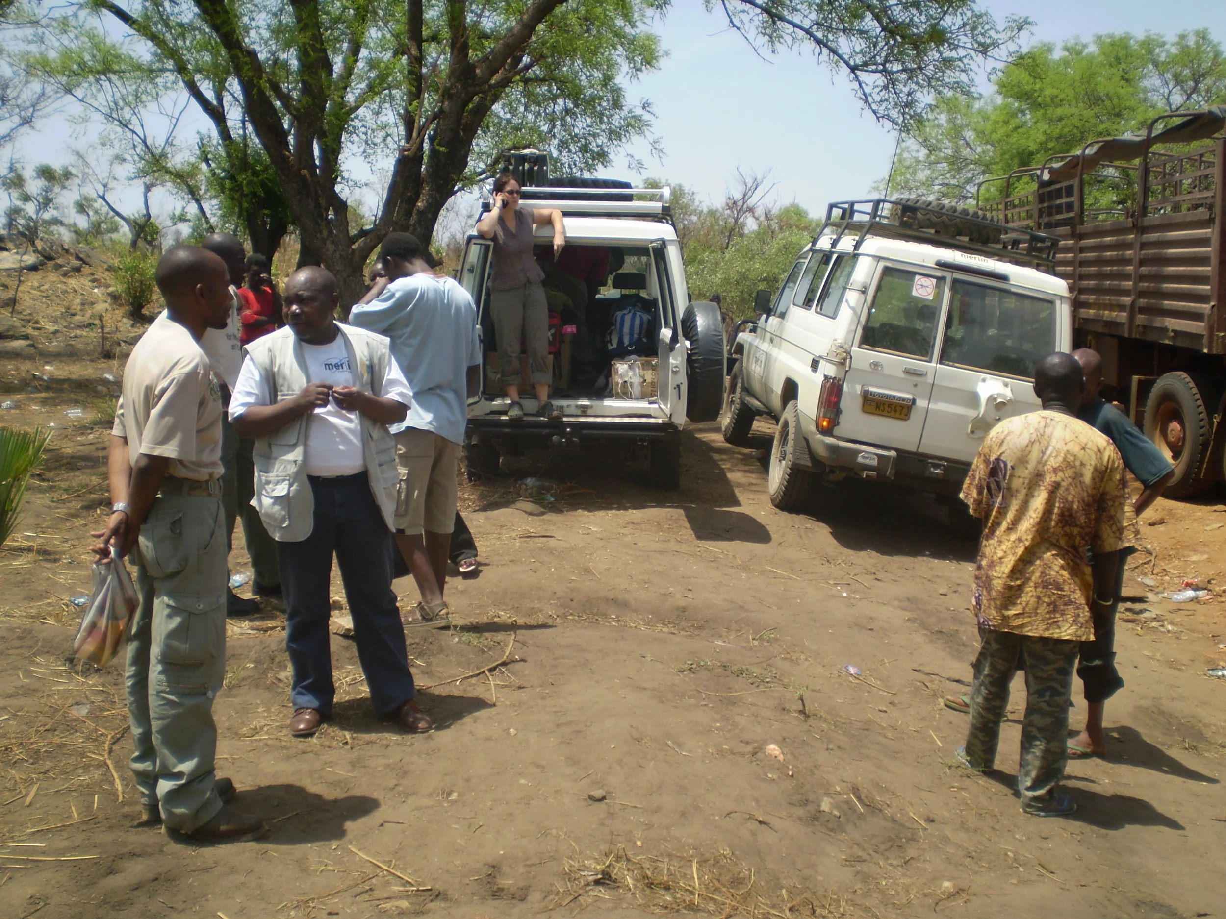 En route to Nimule, South Sudan