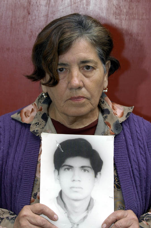 One of the victims in the Castro Castro prison case