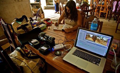 Conducting field research in Cambodia as a National Geographic Young Explorer