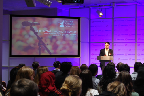 Future Foreign Policy launch event 16 November 2013 Thomson Reuters, London