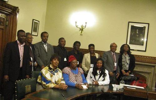 At the 2011 Africa Day conference at the UK Parliament
