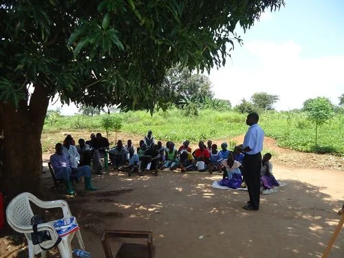 GRG group counseling session, Lamwo district, Uganda