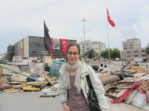 At the Gezi Park protests in June 2013