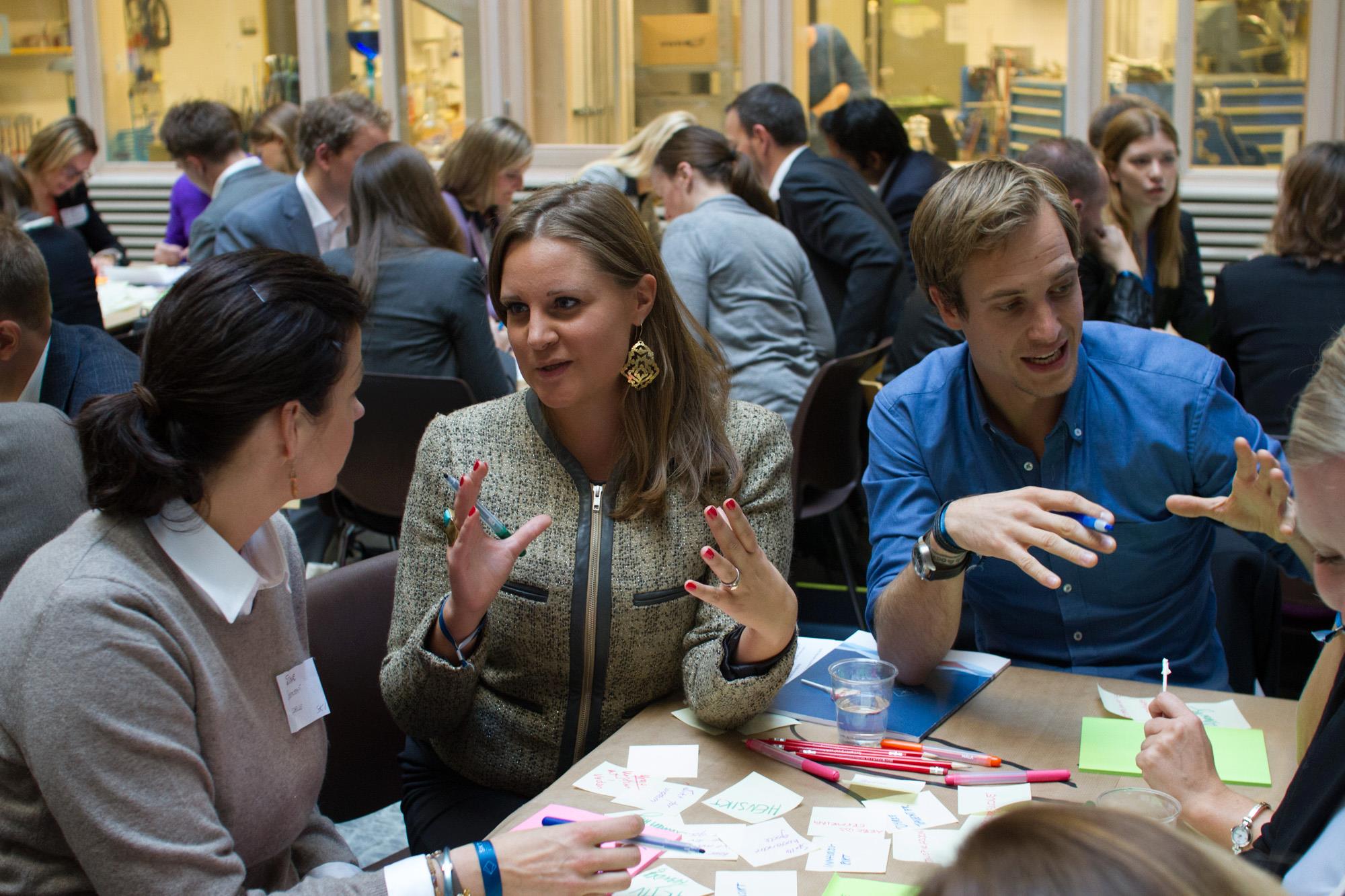 At SIKT, a forum for young Norwegian leaders run by Crown Prince Haakon of Norway.