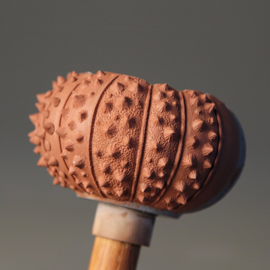 Sea Urchin Bowl - clay model  SQ.jpg