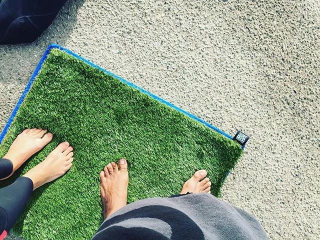 Weekend dance patch #surfgrass @johndangerdaniels @mrsjennydaniels