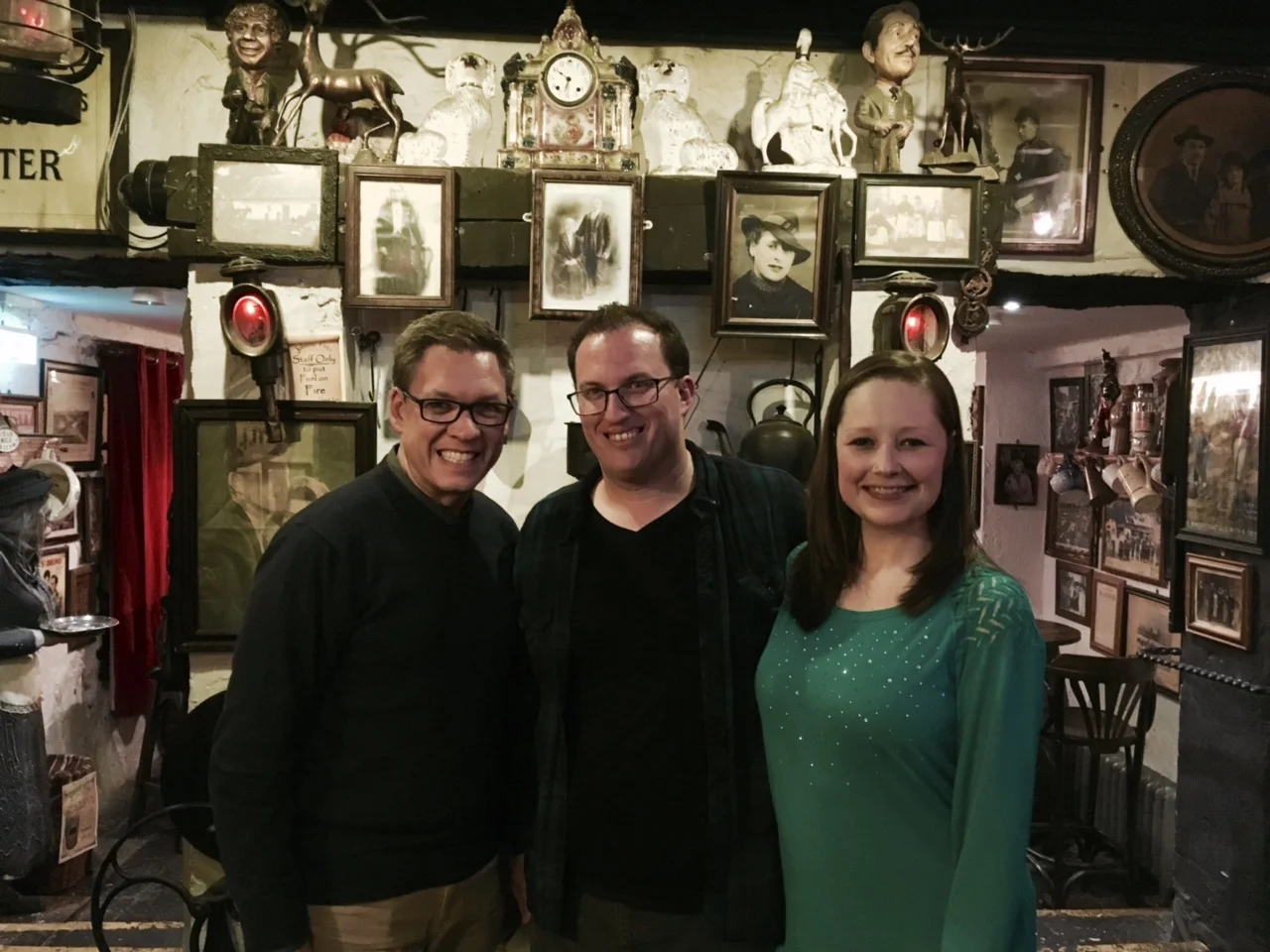 After a stellar dinner at Johnnie Fox's in Wicklow!