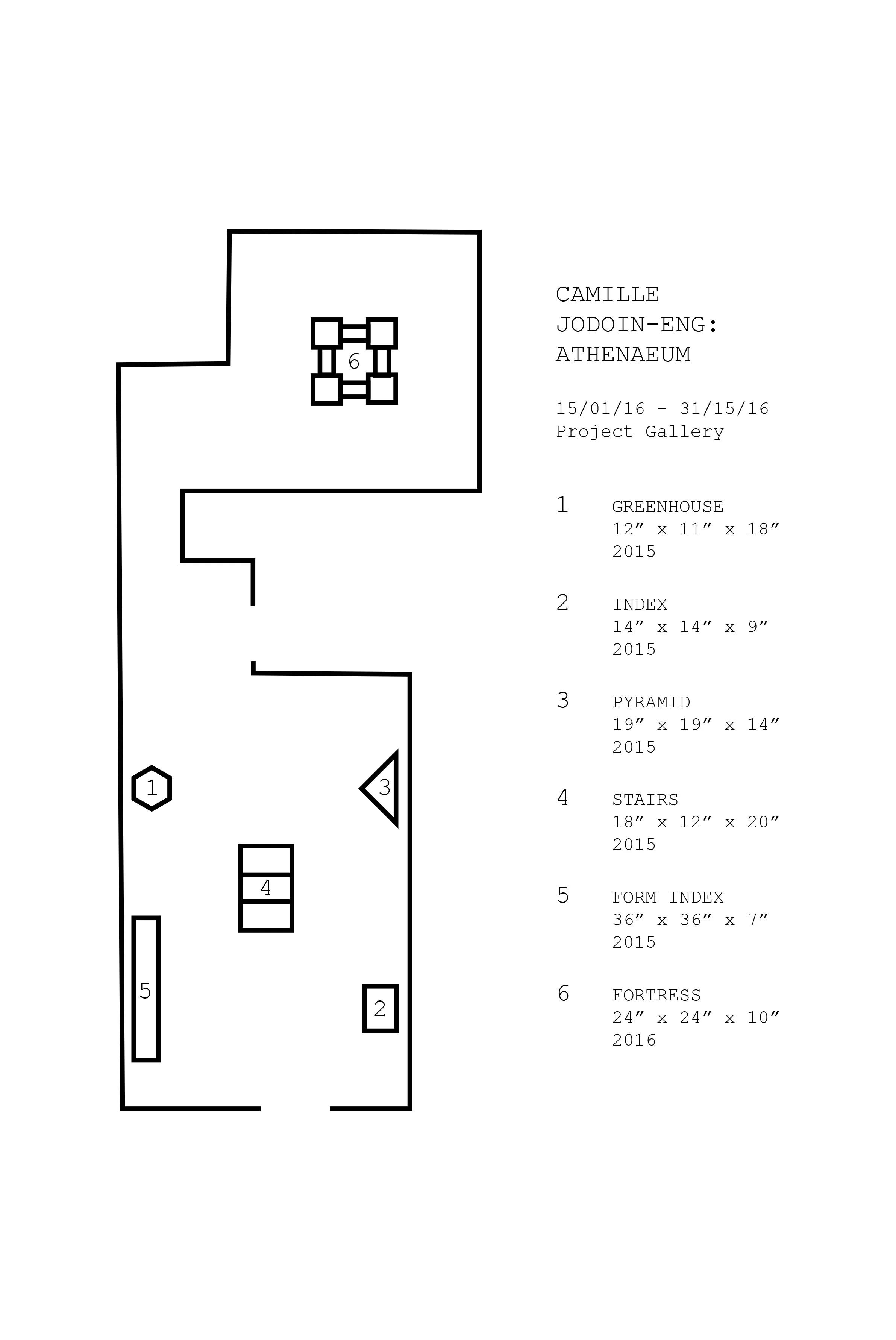 Athenaeum Floor Plan