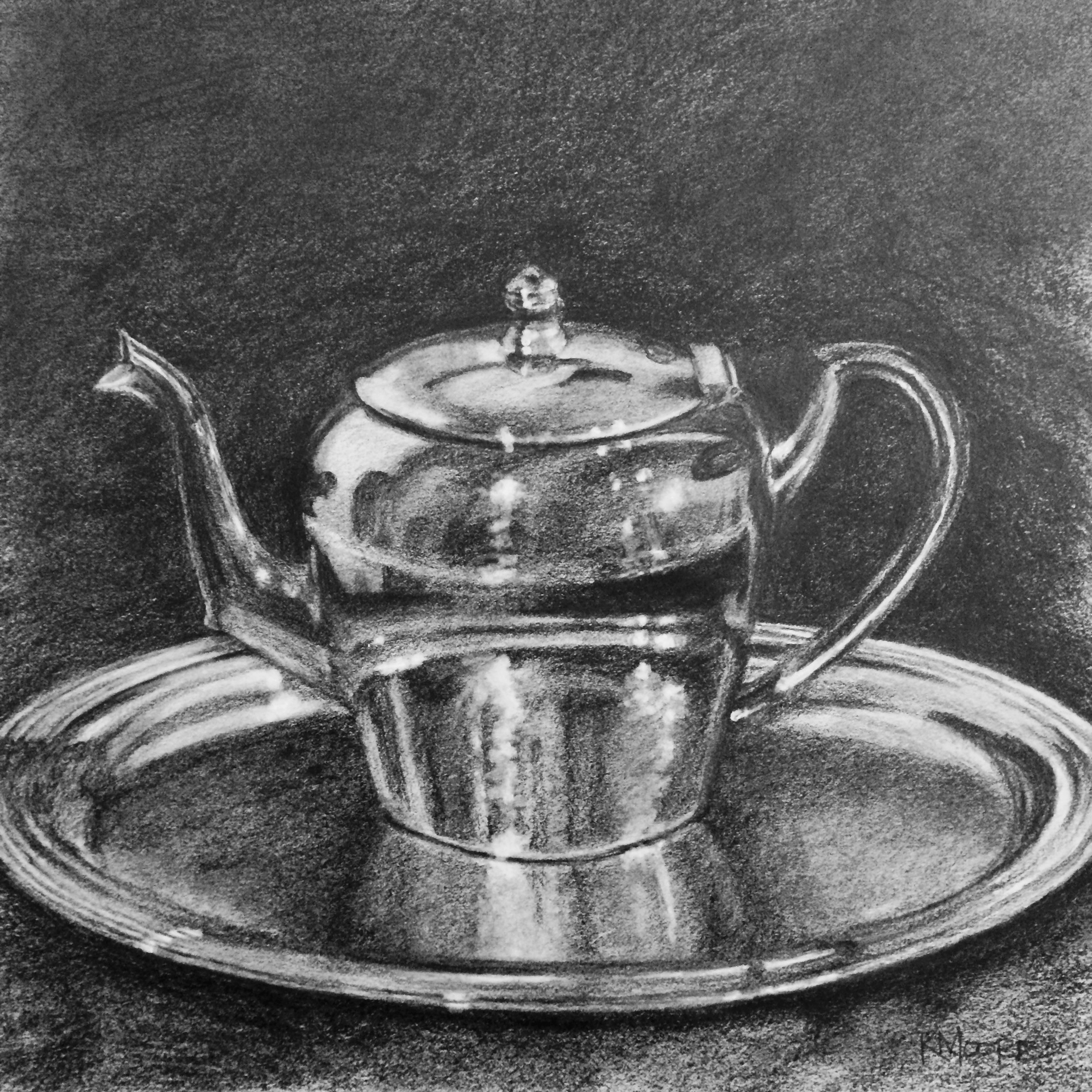 Tea Pot by Kathleen Moore