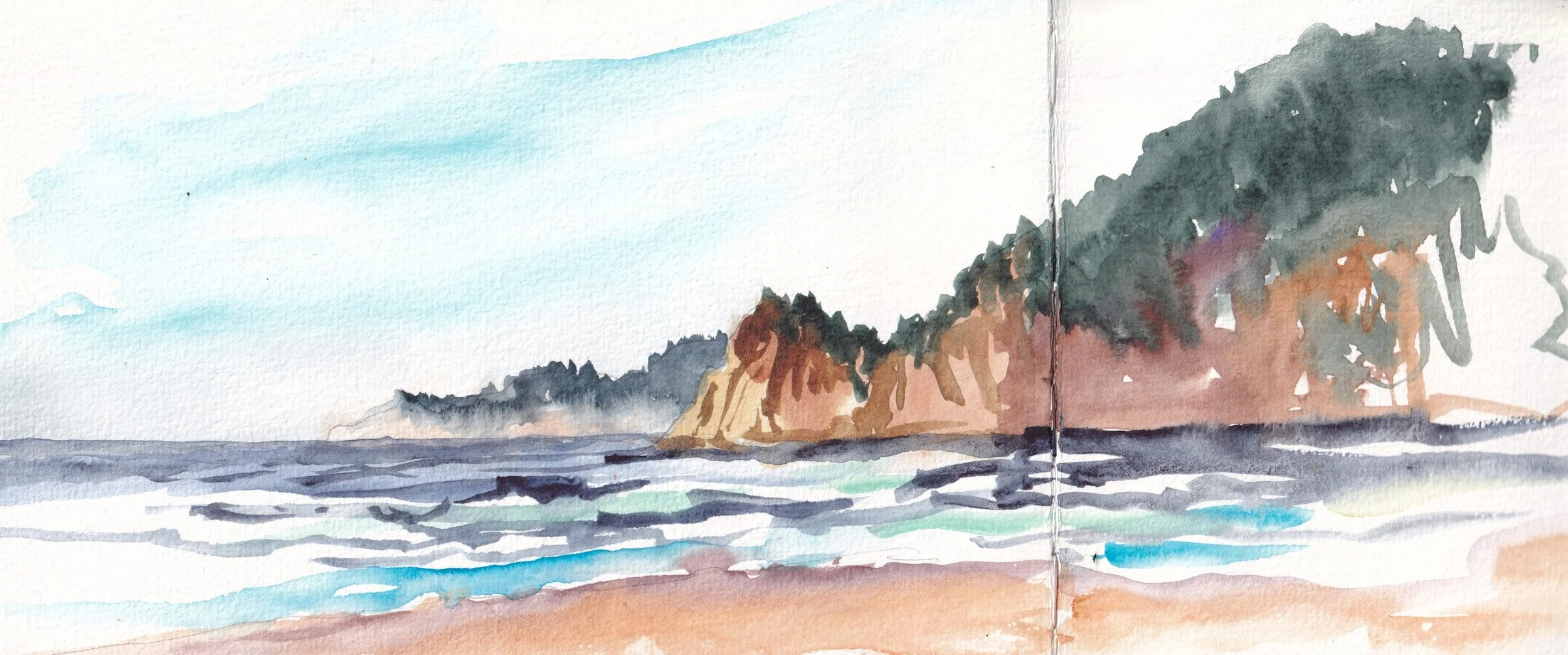 Wonderful Watercolor at Bayview!