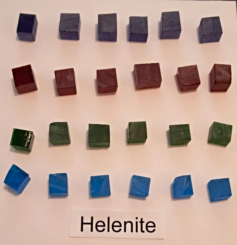 Helinite Helenite Gem Rough — Mitchell Jewelry Studio