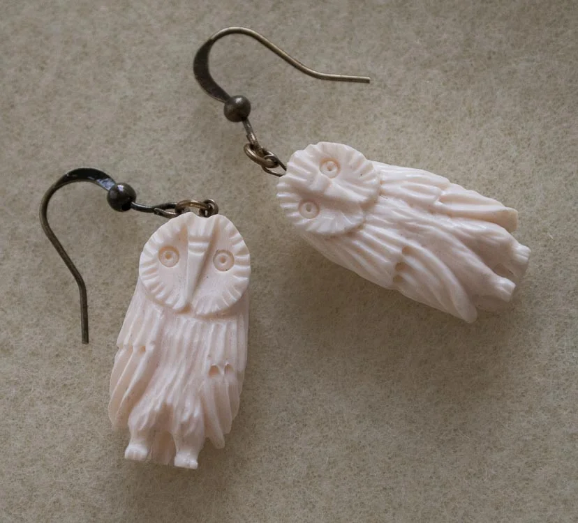 MJS369 Carved Bone Owl Earrings (1 of 1).jpg