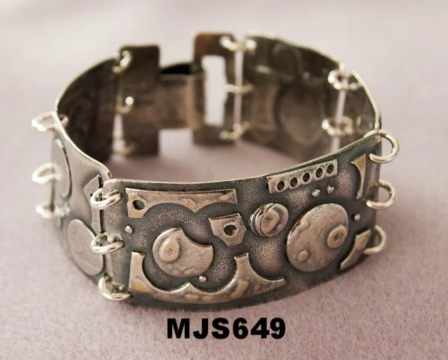 MJS649 Fused Silver Bracelet.jpg