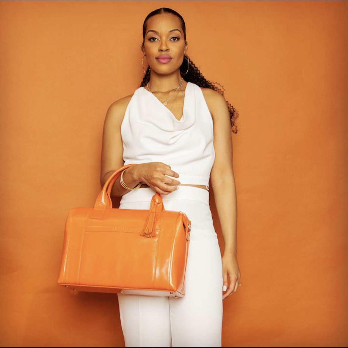 Oversized Foldover Leather Clutch Bag (Jennifer) — P. Sherrod & Co. Leather  Handbags
