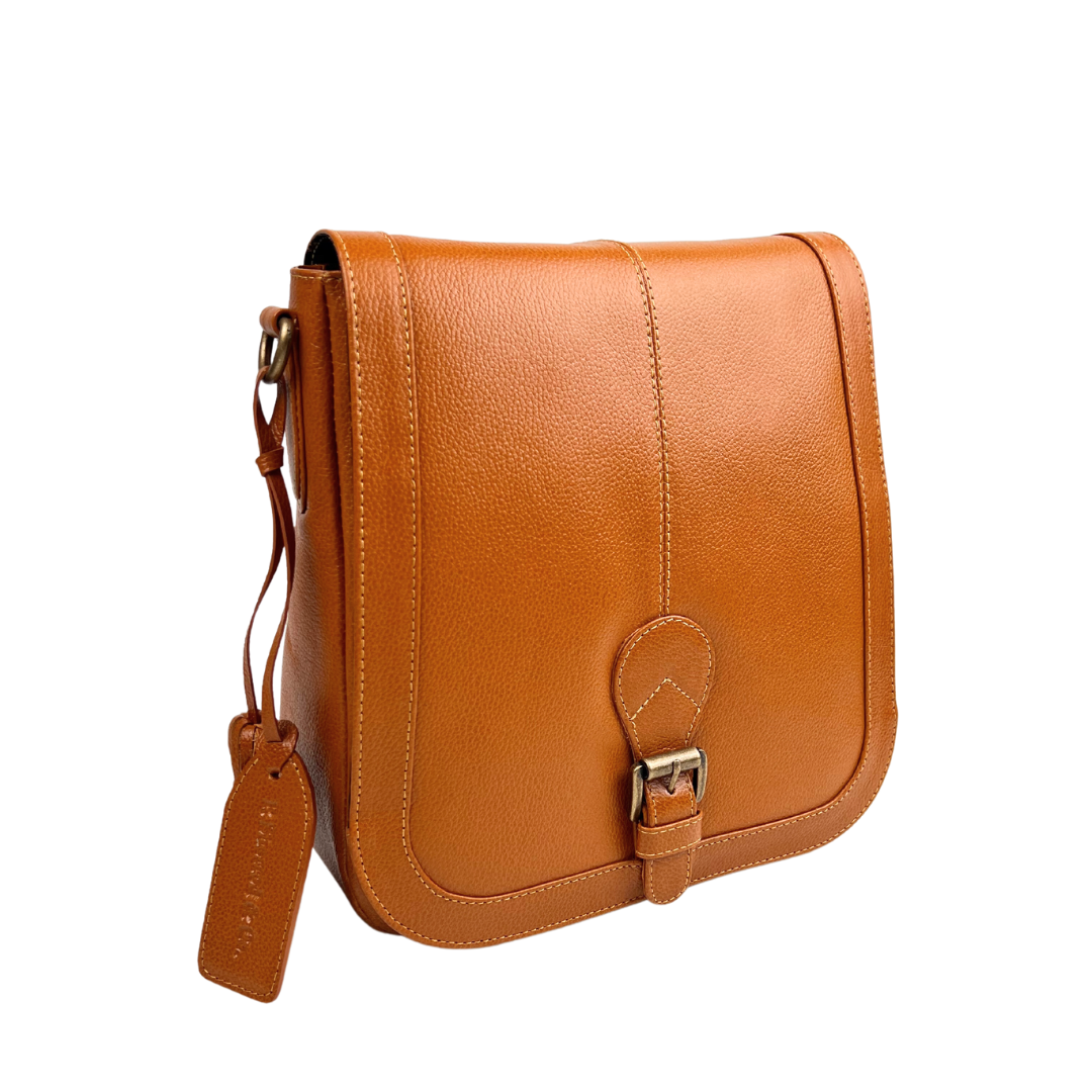 Leather Crossbody Satchel - Parker Mini — P. Sherrod & Co. Leather Handbags