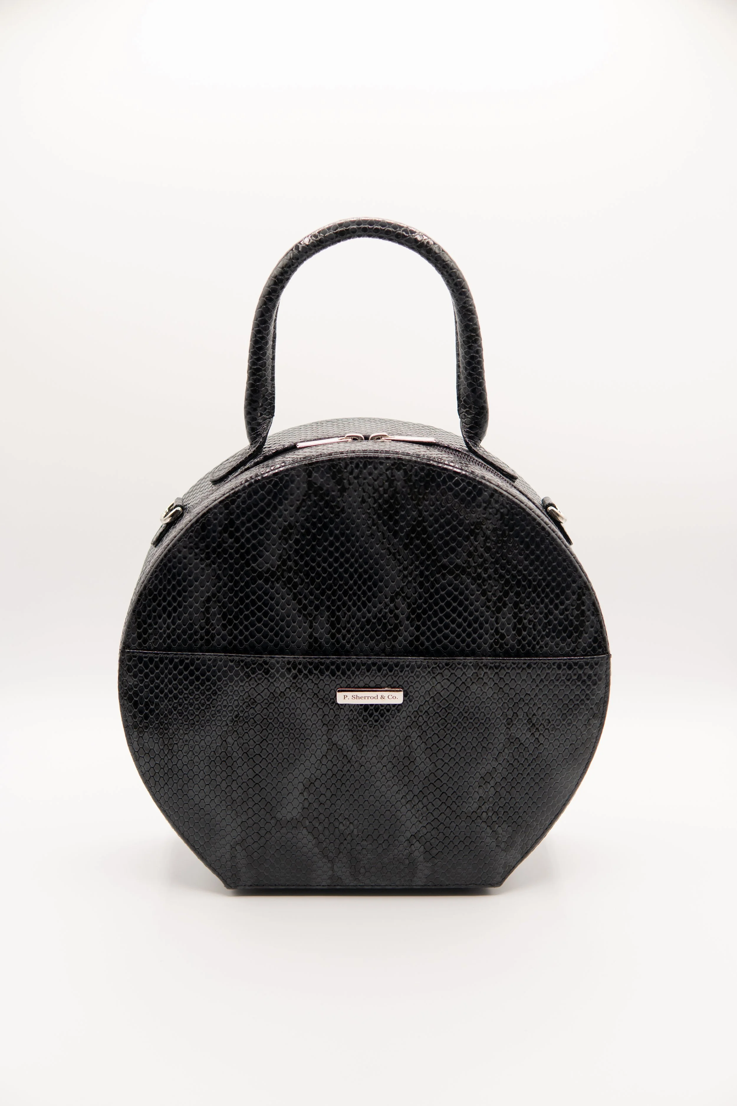 Bailey Circle Crossbody Embossed