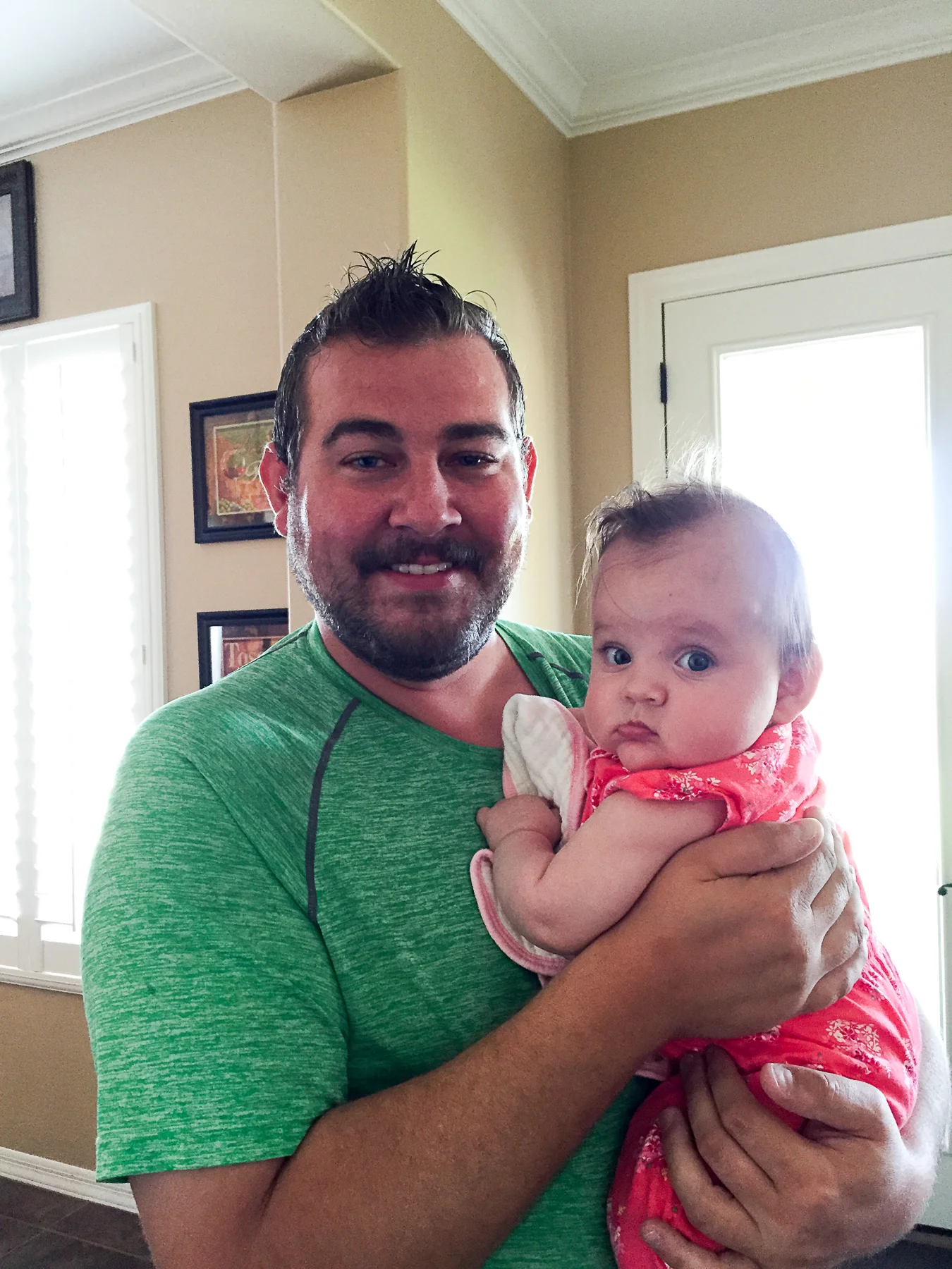 Spending the day with Uncle Adam. 